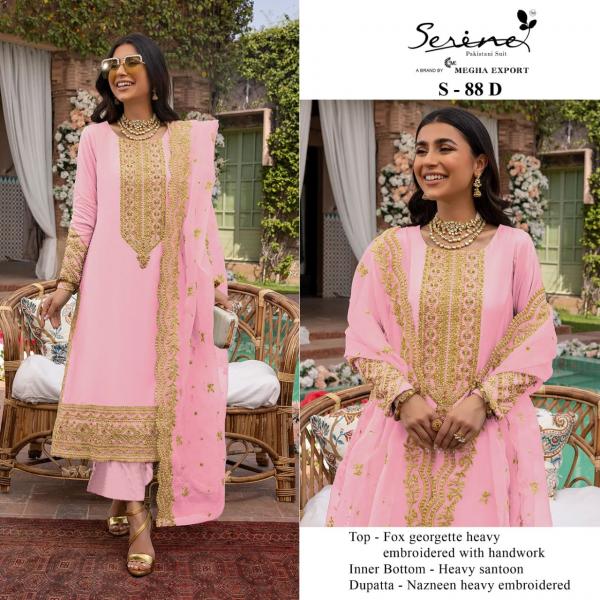 Serene S 88 Georgette Pakistani Salwar Suits Collection